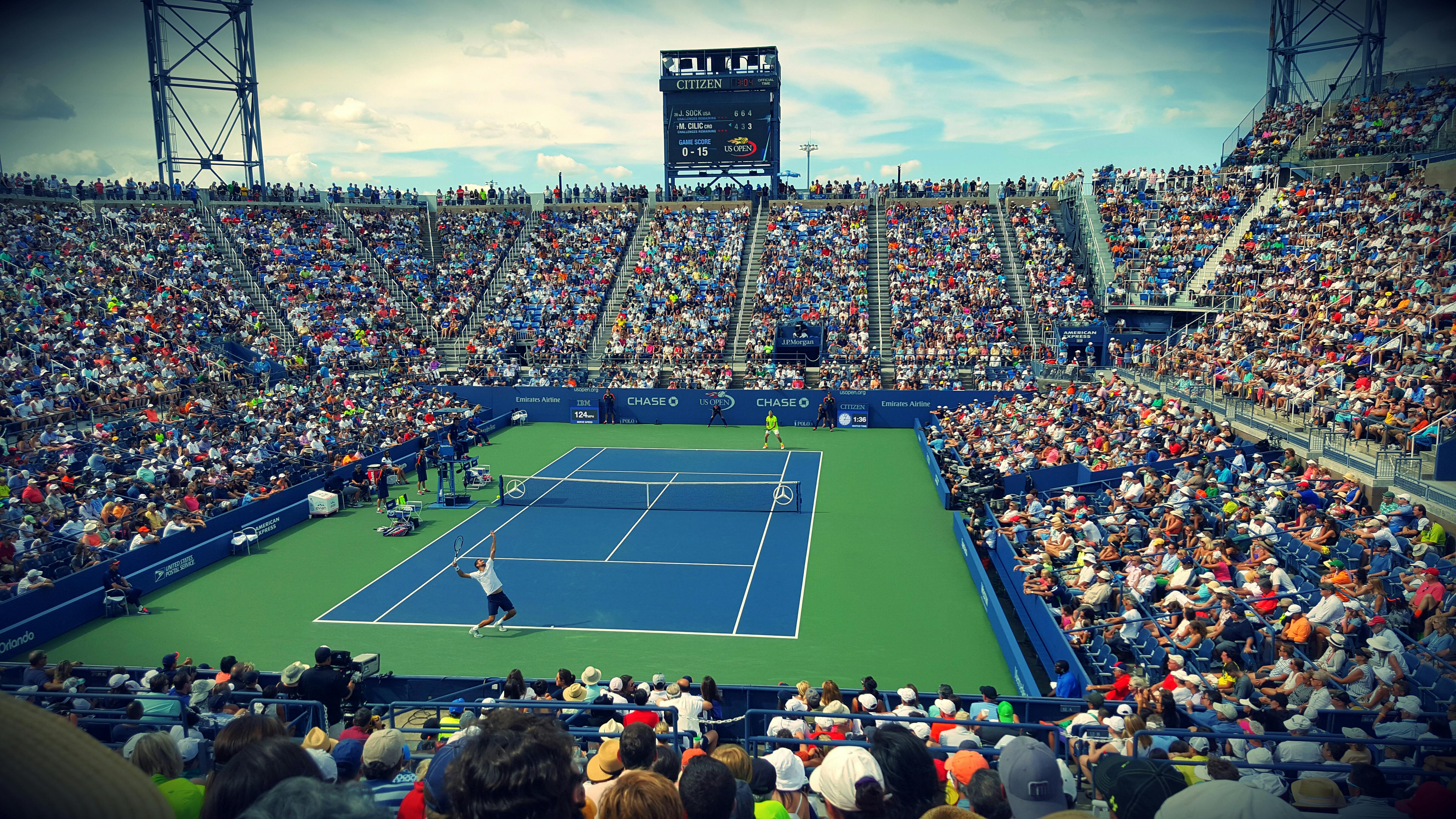 US Open 2016 Jack Sock vs. Marin Čilić